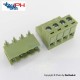 Terminal Block 5.08mm 4 pin right angle connector 