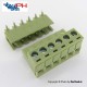 Terminal Block 5.08mm 6 pin right angle connector