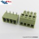 Terminal Block 3.81mm 4 pin right angle connector