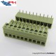 Terminal Block 3.81mm 10 pin right angle connector 