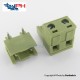 Terminal Block 7.62 mm 2 pin right angle connector