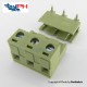 Terminal Block 7.62 mm 3 pin right angle connector