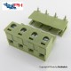 Terminal Block 7.62 mm 4 pin right angle connector